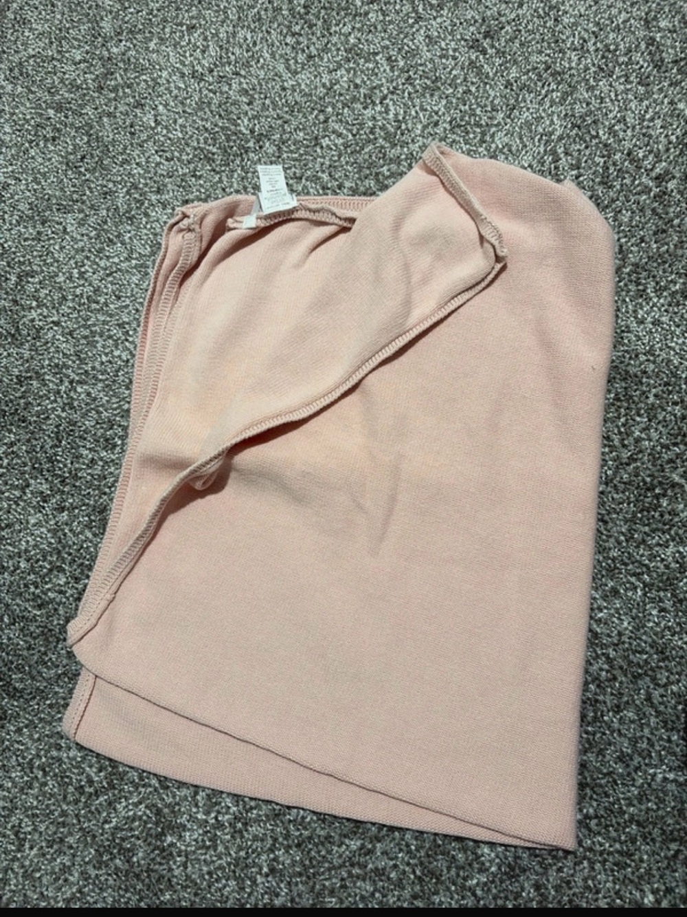 Carter's Blush Pink Knit Blanket